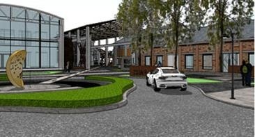 草图大师方案表现