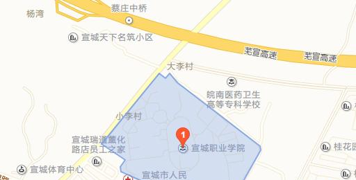 宣城地图