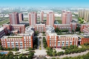 华二紫竹学院鸟瞰图