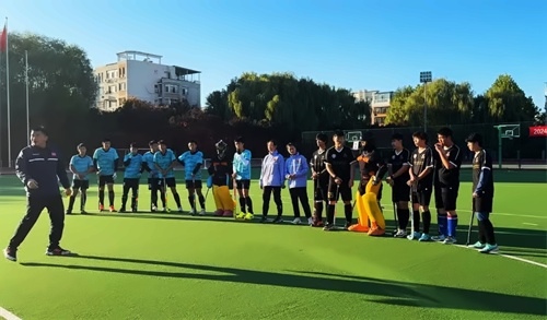 北京佳莲学校曲棍球比赛