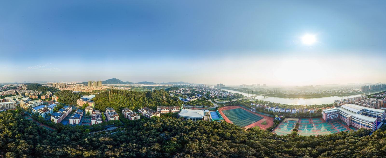 广东碧桂园学校鸟瞰图