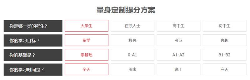 法语培训方案