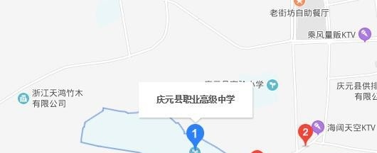庆元县职业高级中学地址在哪里