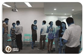 龙泰企业领导力口才培训课员交流