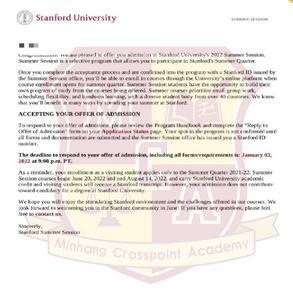 闵行汇点高中学子斯坦福夏校offer.jpg
