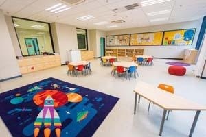 北京市房山区诺德安达学校美术教室