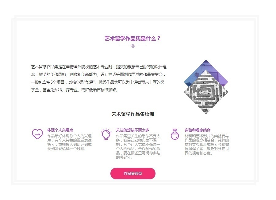 作品集制作培训学校