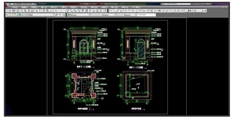 CAD培训学员作品