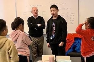 北京海淀区尚丽外国语学校课堂