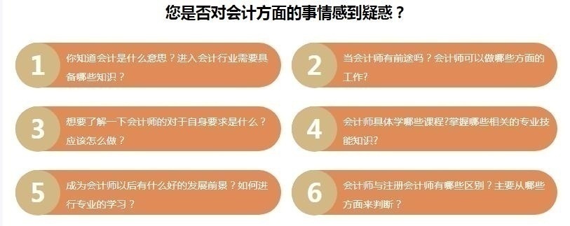 会计培训课程