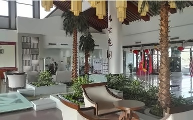 铭远双语高级中学学校接待大厅