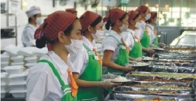 大竹县清水职业中学食堂