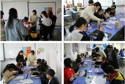 中加枫华国际学校动漫插画课程现场