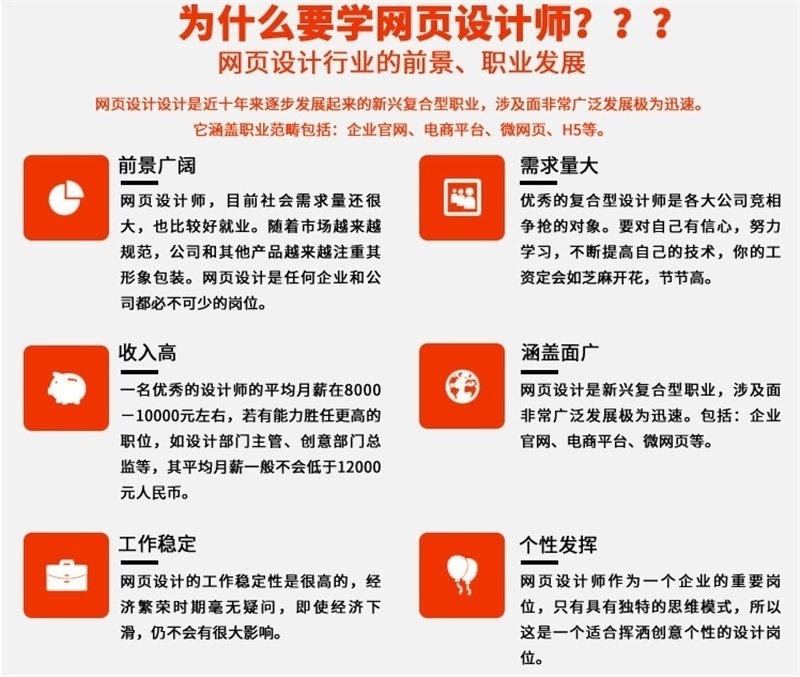 上海网页设计培训