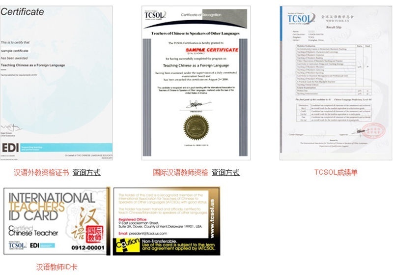 上海全球汉语教师资格培训
