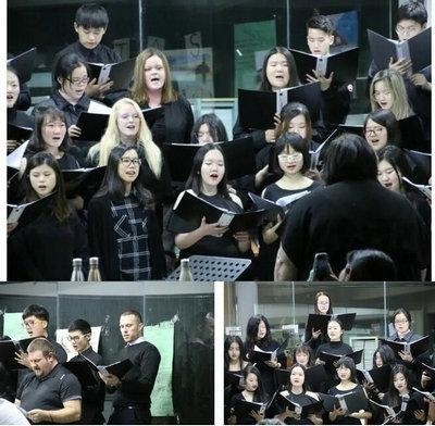 中加枫华国际学校BC合唱团:充满仪式感的演出