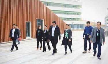 闵云副市长一行莅临湖州帕丁顿双语学校视察指导