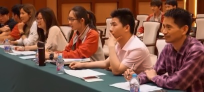 上海铭远双语高中5月28日配音比赛现场