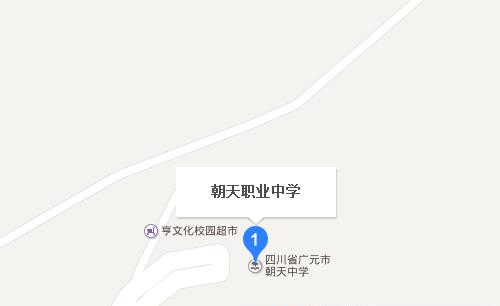 广元朝天职业中学地址在哪里