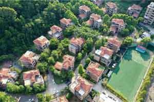 IMA国际传媒艺术高中校园航拍