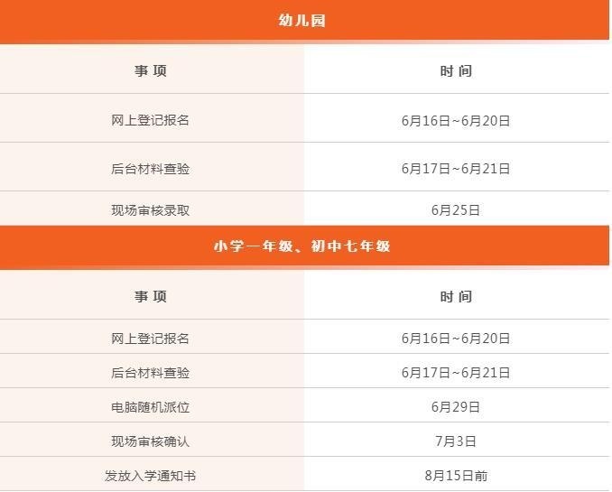 中加枫华国际学校报名时间