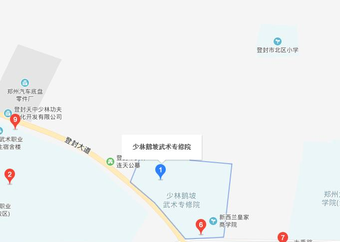 登封少林鹅坡武术学校