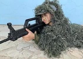 野外狙击训练照片