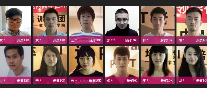 达内ui设计培训班学员图片