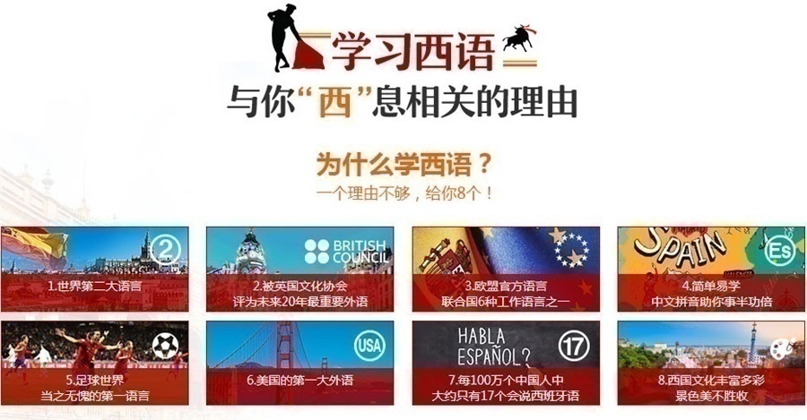 青岛即墨西班牙语培训班_欧风小语种