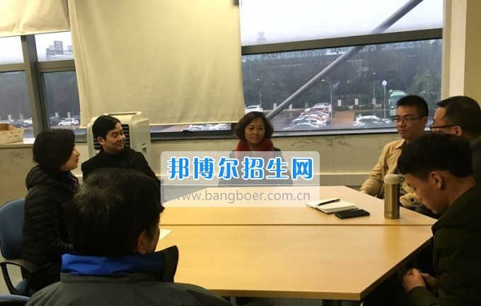 四川托普计算机职业学校就业办和计算机系老师走访星科金朋（上海）公司顶岗实习学生