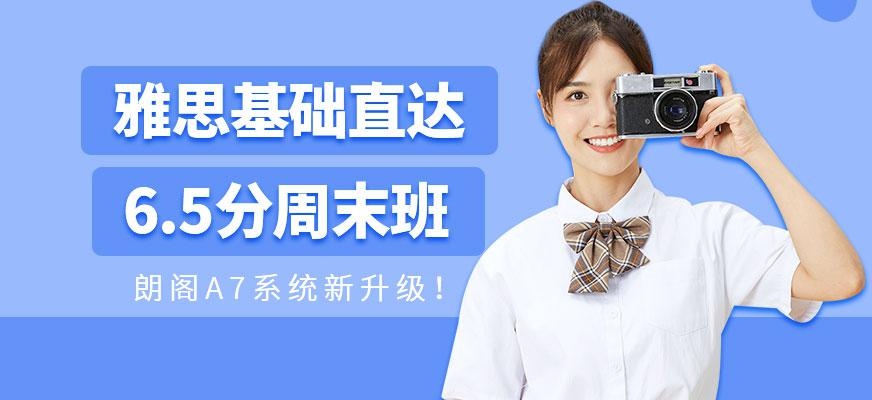 雅思基础直达6.5分周末班
