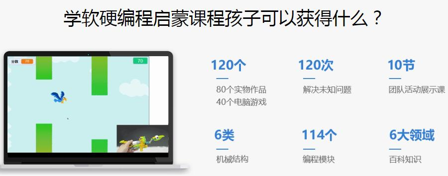 在线少儿编程培训获得什么