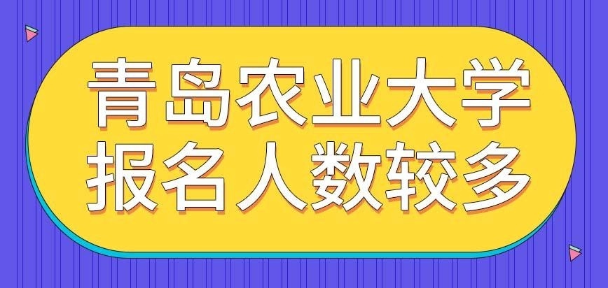 青岛农业大学在职研究生每年都有大量人员报名吗