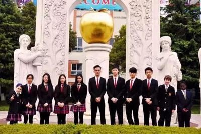 上海金苹果学校学生风采