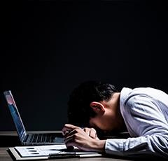 害怕面对客户