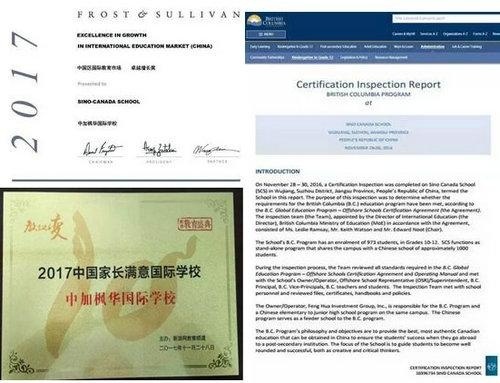 中加枫华国际学校2017年度热词