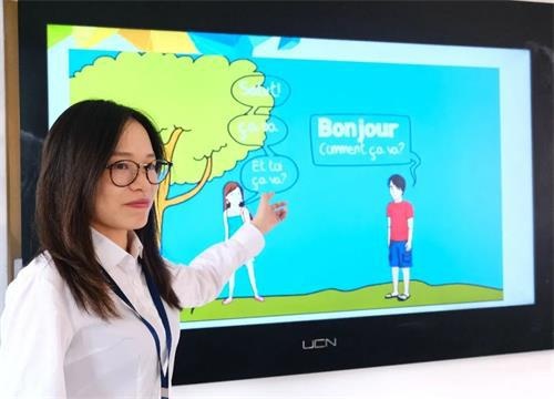 苏州阿德科特学校法语课堂