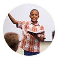 想表达、敢表达，但说 话没有条理性的孩子