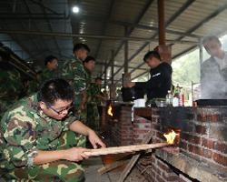 生火搭灶野炊