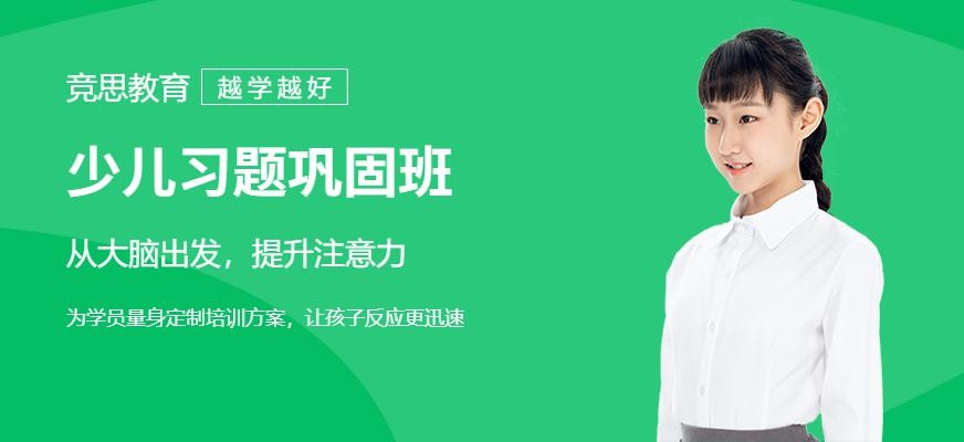 广州竞思少儿习题巩固班