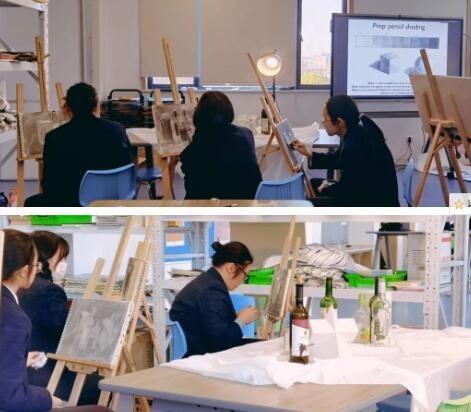 南京威雅学校艺术课堂