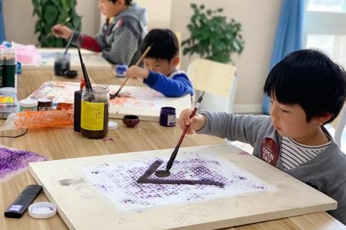 3月31日北京明诚外国语学校的校园开放日