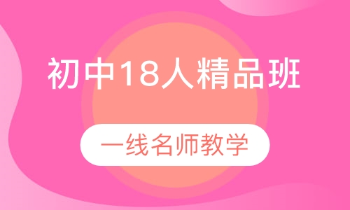初中各科18人精品班