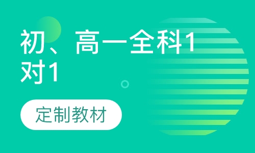 初、高一全科1对1
