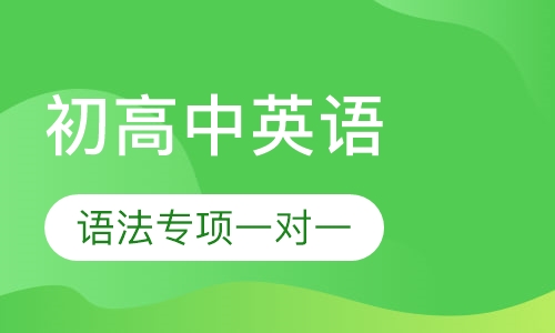初高中英语语法专项一对一