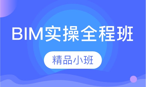 BIM实操全程班 （纯实操课程）
