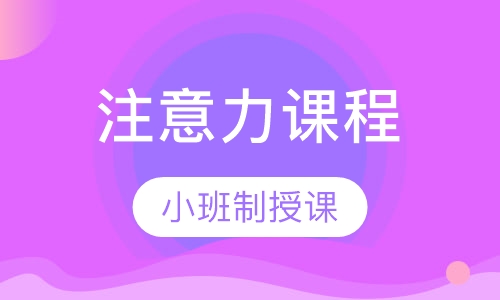 注意力课程训练