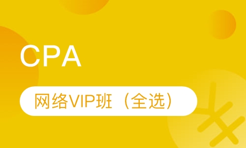 职通肆大之CPA网络VIP班（全选）