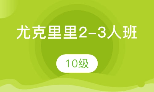 尤克里里2-3人班  10级