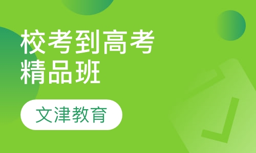 校考到高考精品班